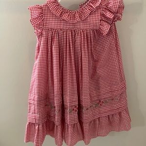 The Proper Peony red gingham willow dress